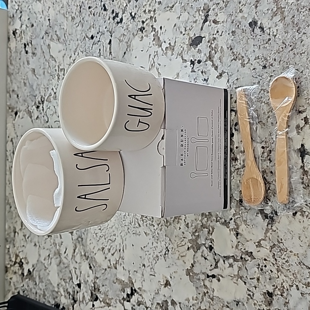 Rae Dunn Salsa & Guac Set, New in Box